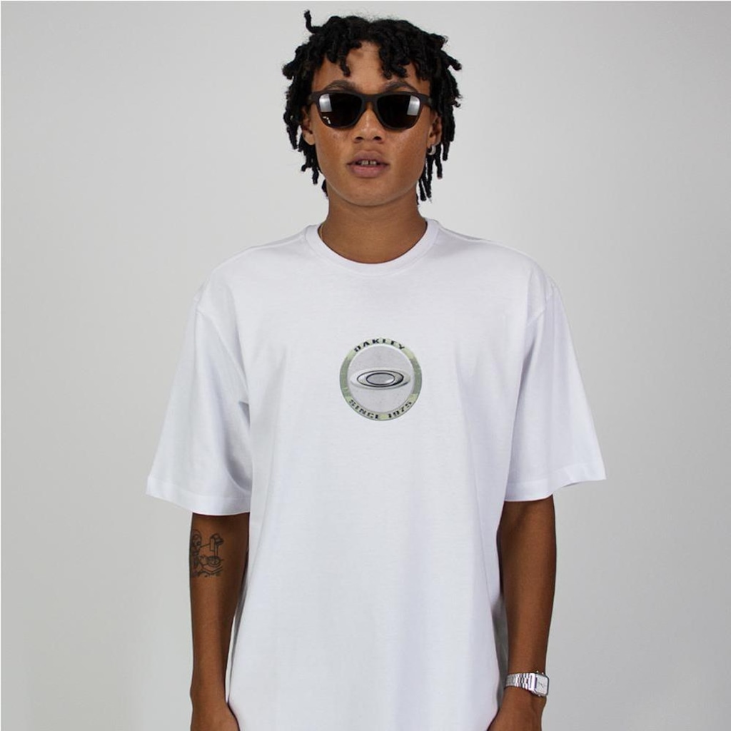 Imagem 4 do produto Camiseta Oakley Heritage Metal Tee - Masculina