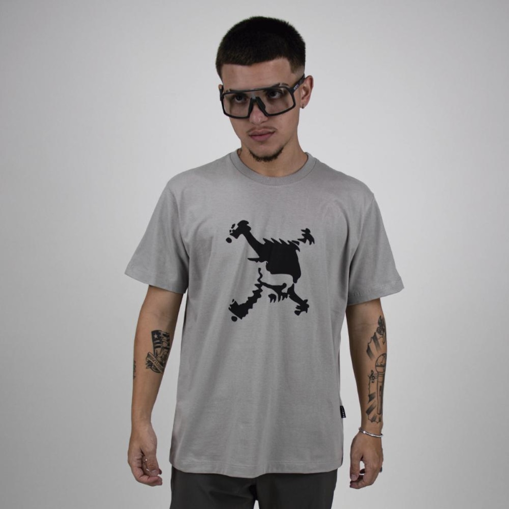 Imagem 3 do produto Camiseta Oakley Heritage Skull Logo - Masculina