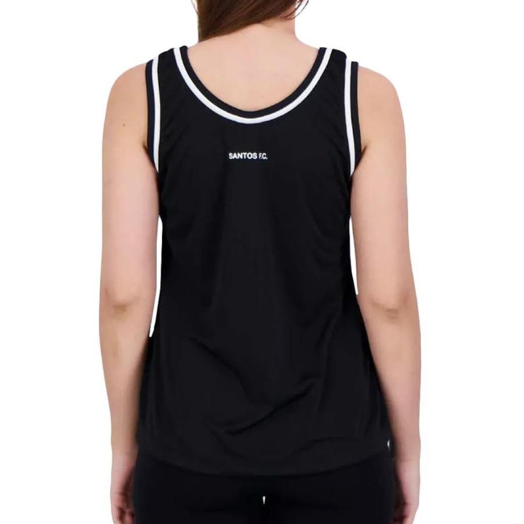 Imagem 4 do produto Camiseta Regata Braziline Santos Hino - Feminina