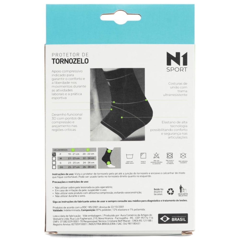 Imagem 5 do produto Tornozeleira R1 N1 Basic
