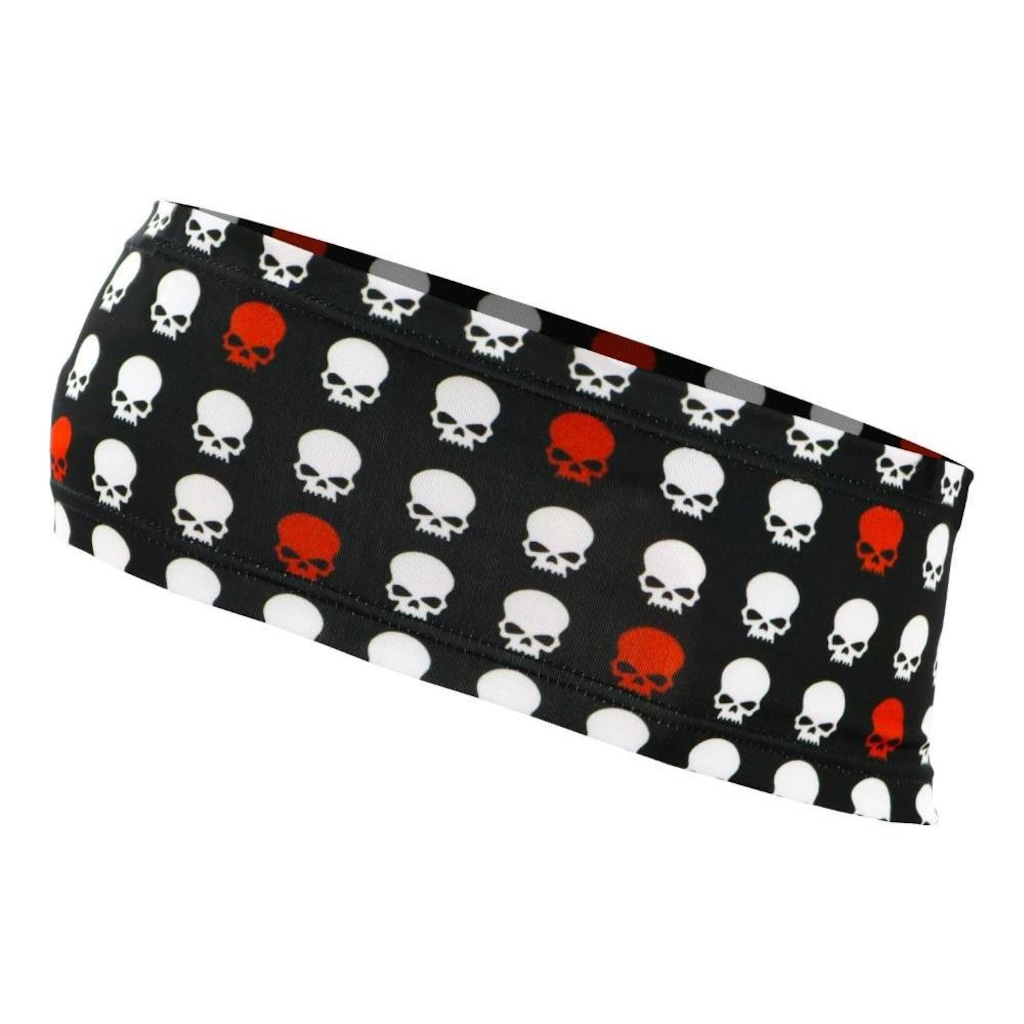 Imagem 2 do produto Testeira Headband Caveira Hupi