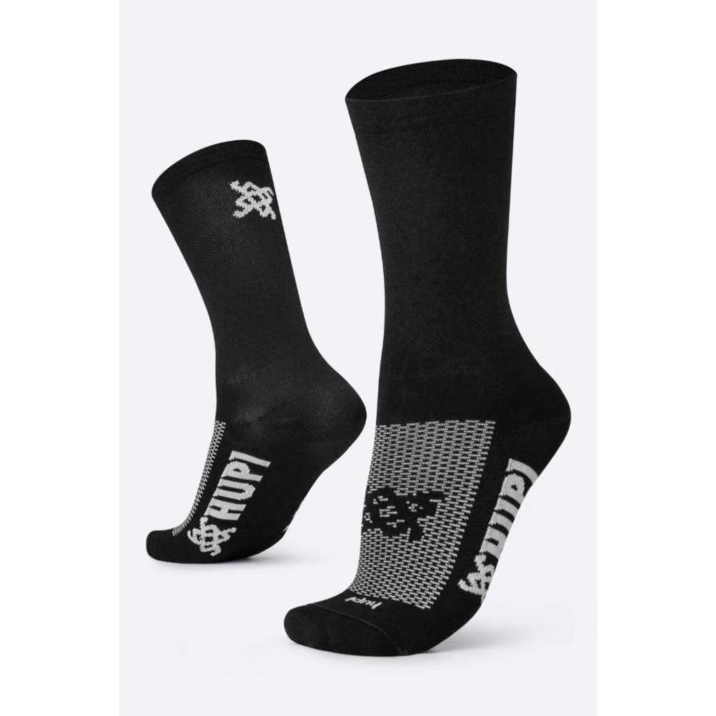 Imagem 2 do produto Meia Cano Longo Hupi Sport Lisas Coloridas - 4 Pares - Unissex