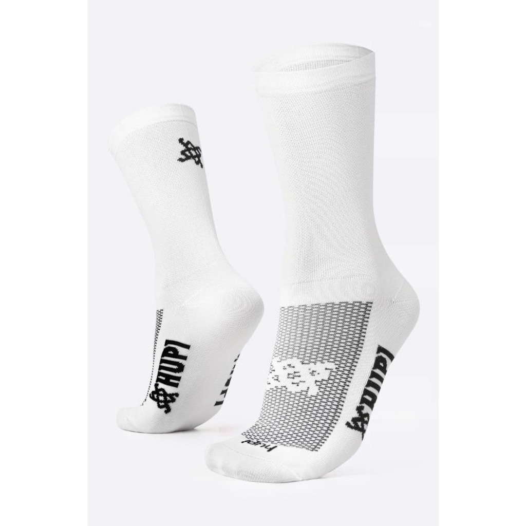 Imagem 4 do produto Meia Cano Longo Hupi Sport Lisas Coloridas - 4 Pares - Unissex