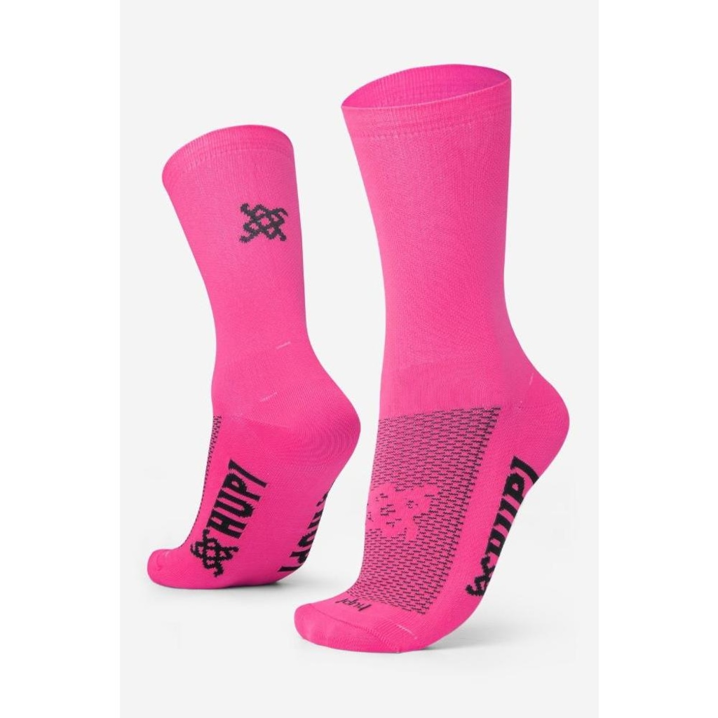 Imagem 5 do produto Meia Cano Longo Hupi Sport Lisas Coloridas - 4 Pares - Unissex