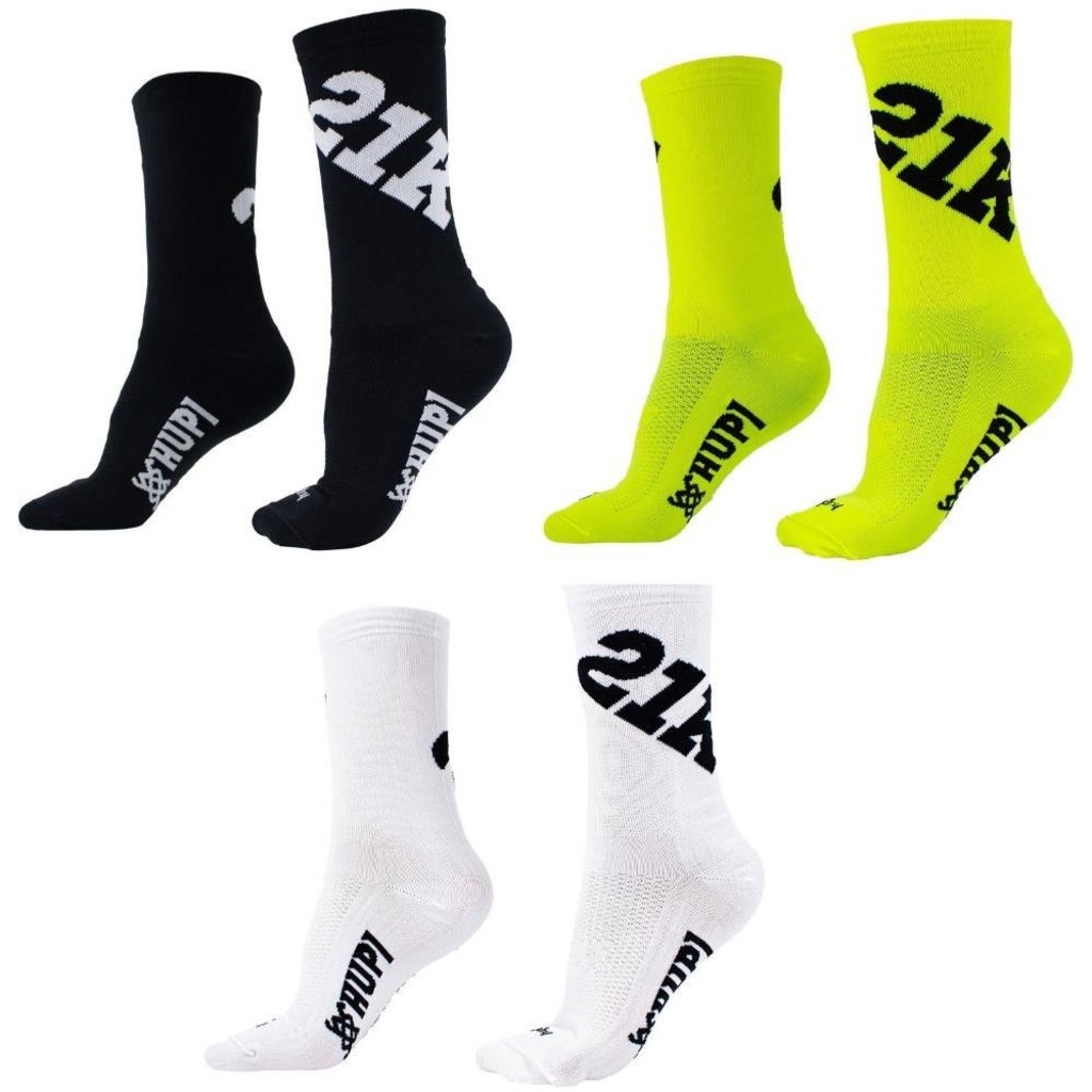 Imagem 1 do produto Meia Cano Longo Hupi Ultra 21K - 03 Pares - Unissex
