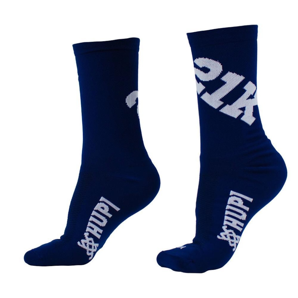 Imagem 3 do produto Meia Cano Longo Hupi Meia Maratona Ultra 21K - 03 Pares - Unissex