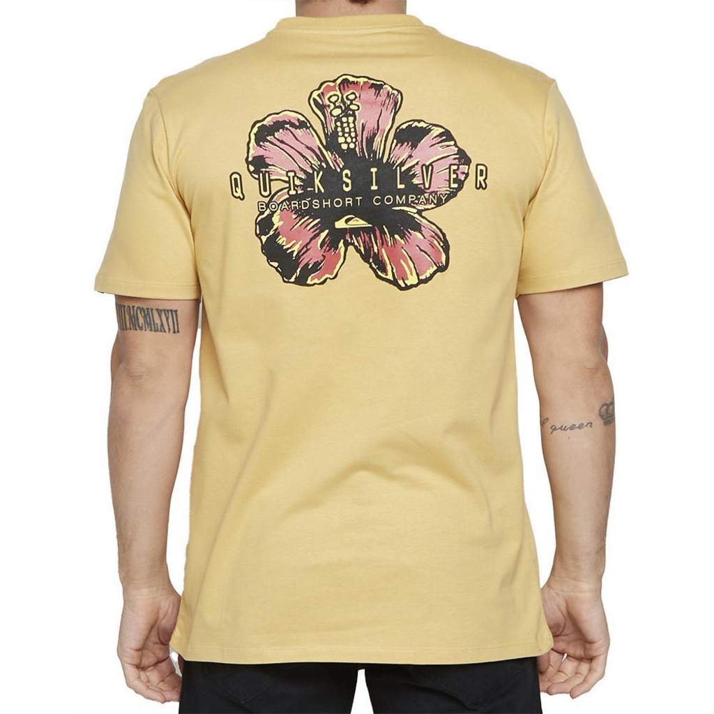 Imagem 2 do produto Camiseta Quiksilver Hibiscus Pop Sm25 - Masculina