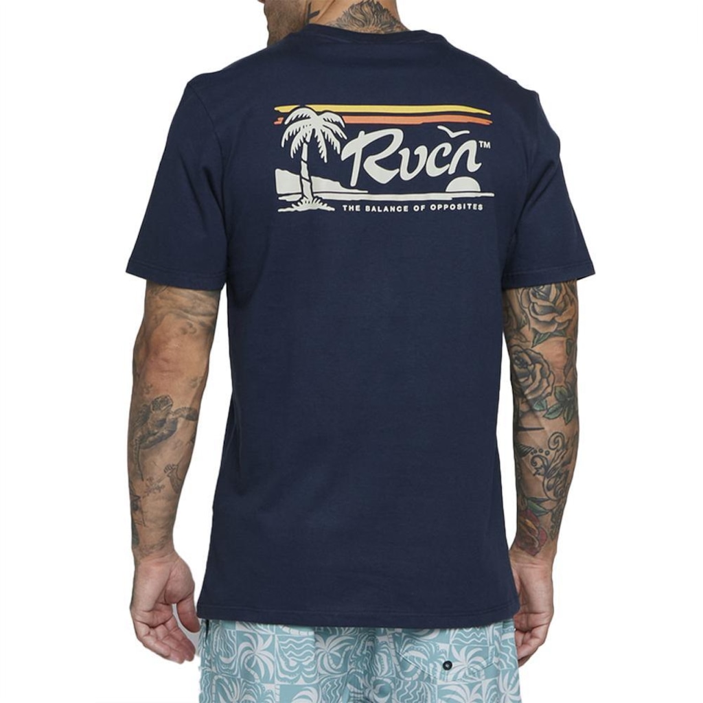 Imagem 2 do produto Camiseta Rvca Rvca Vista Sm25 - Masculina