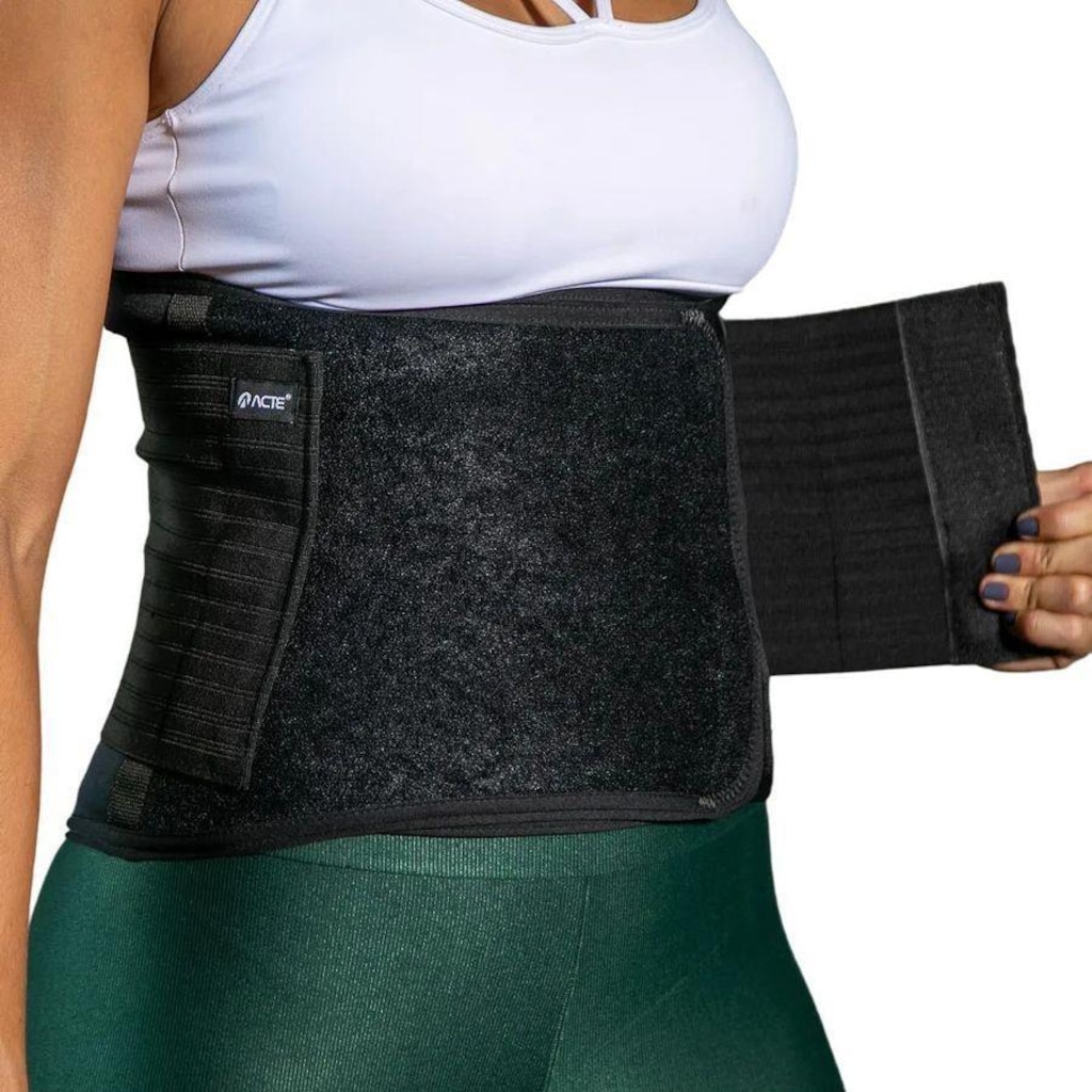 Imagem 2 do produto Cinta Abdominal Acte Modeladora Ajustável - Unissex