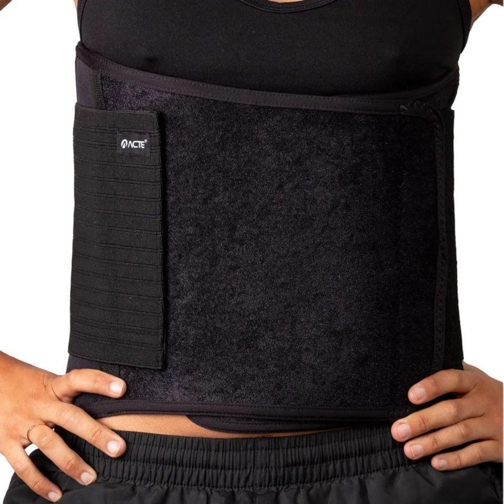 Imagem 4 do produto Cinta Abdominal Acte Modeladora Ajustável - Unissex