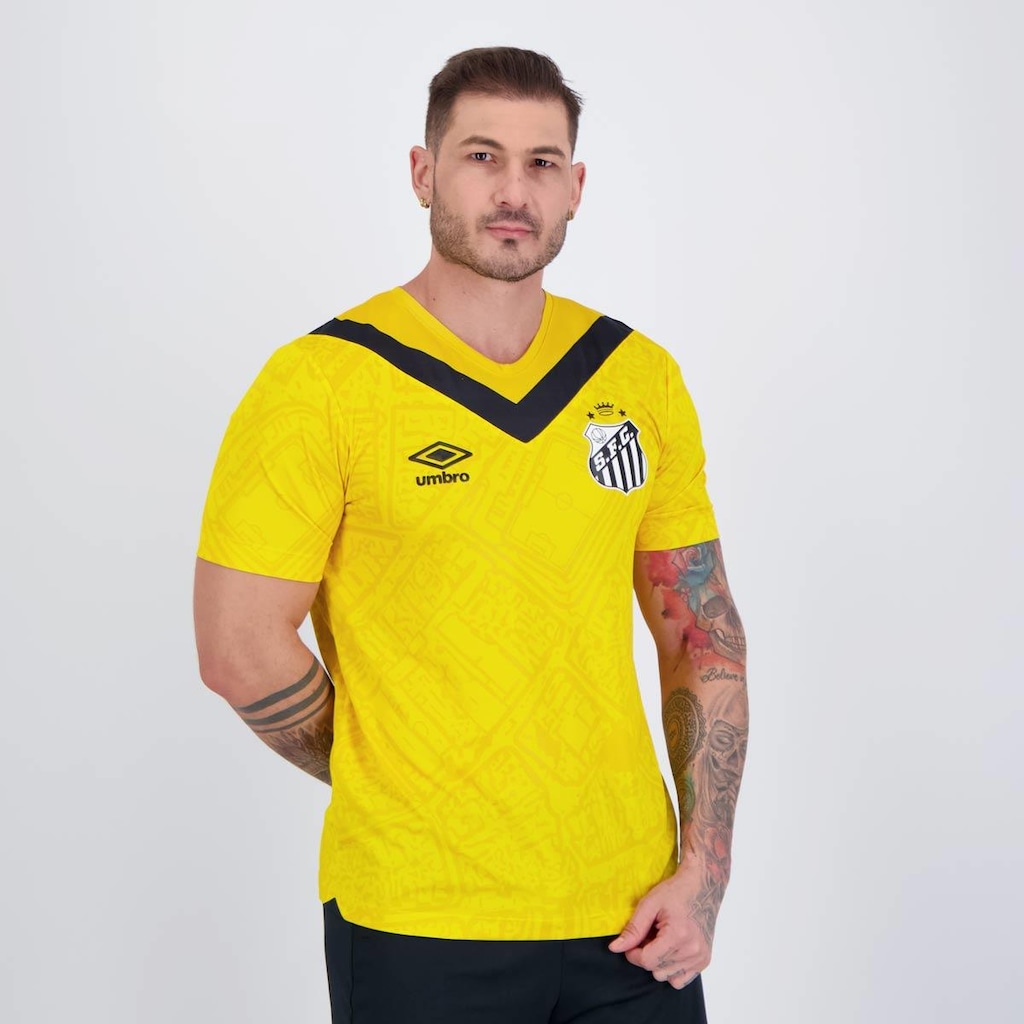 Imagem 2 do produto Camisa so Santos Iii 2024 Jogador Umbro - Masculina
