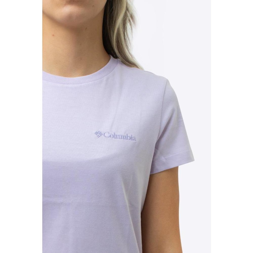 Imagem 3 do produto Camiseta Feminina Columbia Básica Bordado