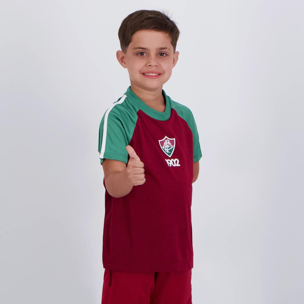 Imagem 2 do produto Camisa Fluminense Surdir Infantil Vinho