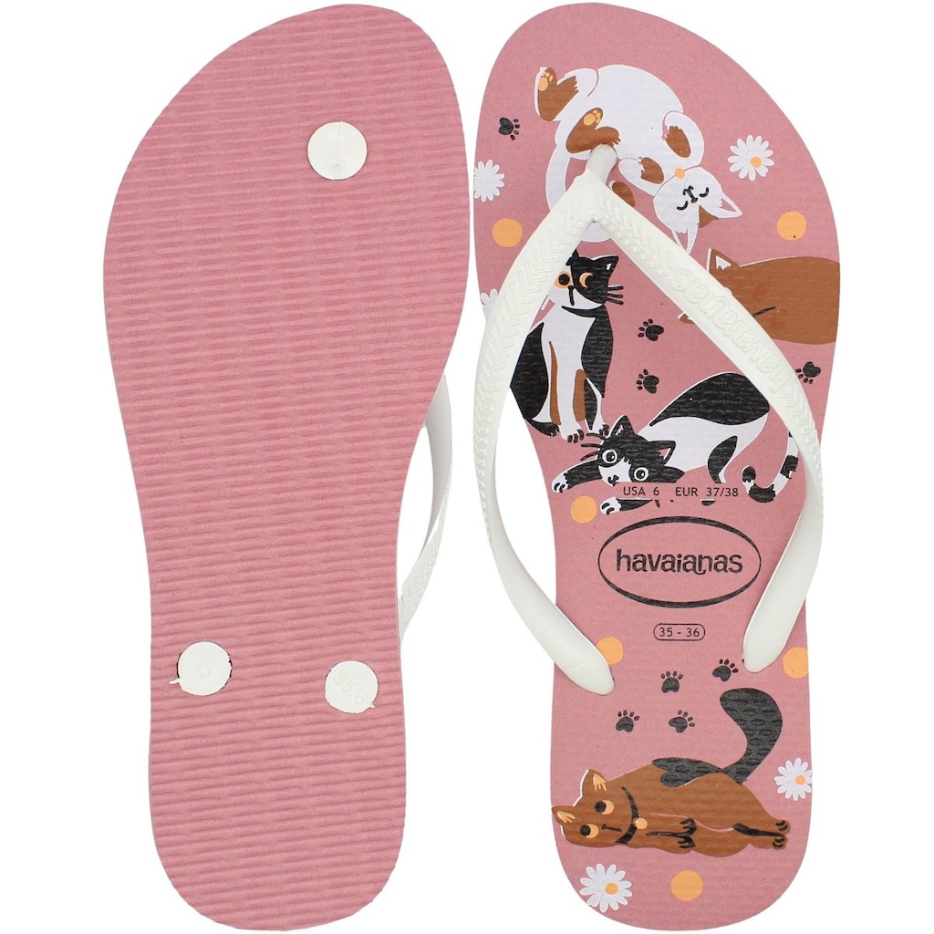 Imagem 3 do produto Chinelo de Dedo Havaianas Slim Pets - Feminino