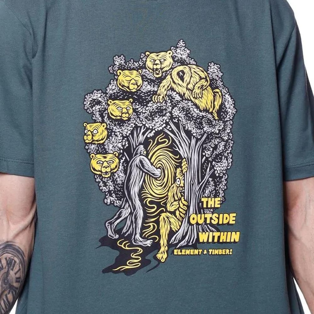 Imagem 3 do produto Camiseta Element The Portal Sm25 - Masculina