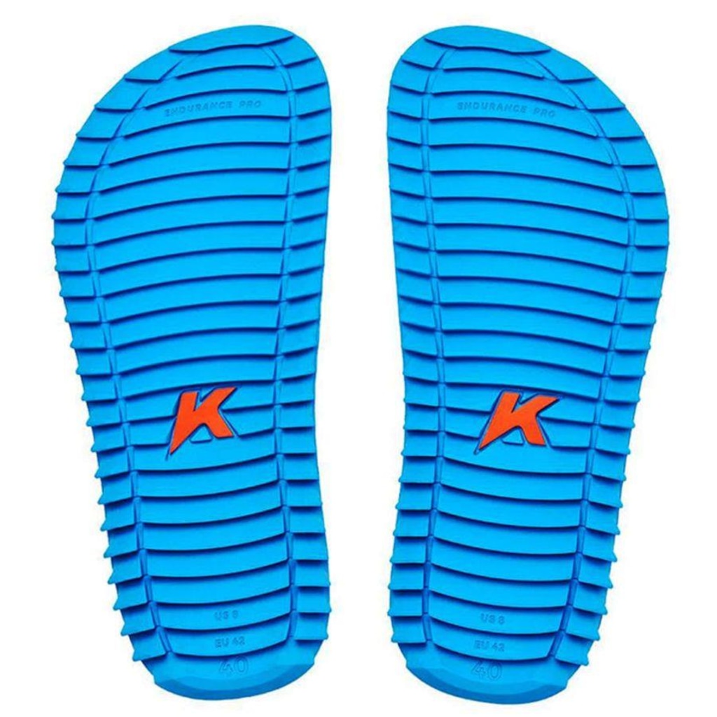 Imagem 4 do produto Sandália Masculina Kenner Kivah Preto e Azul - Kenner - Unissex