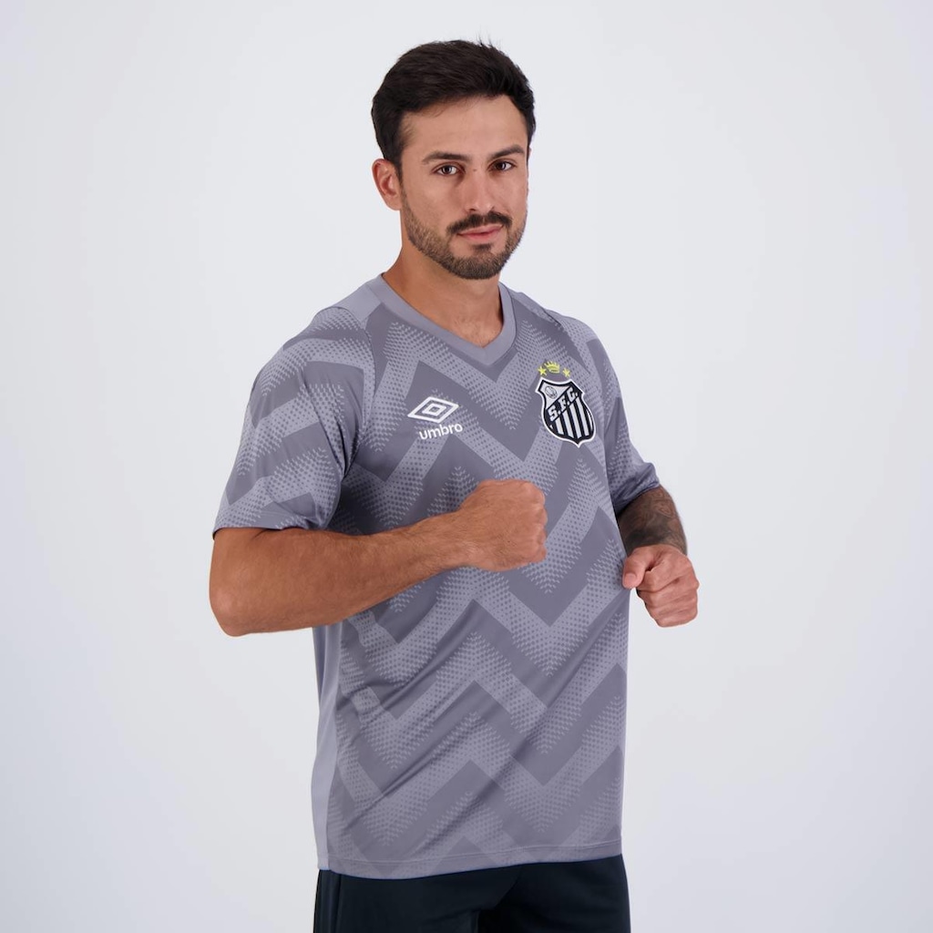 Imagem 2 do produto Camisa do Santos Goleiro 2024 Umbro - Masculina