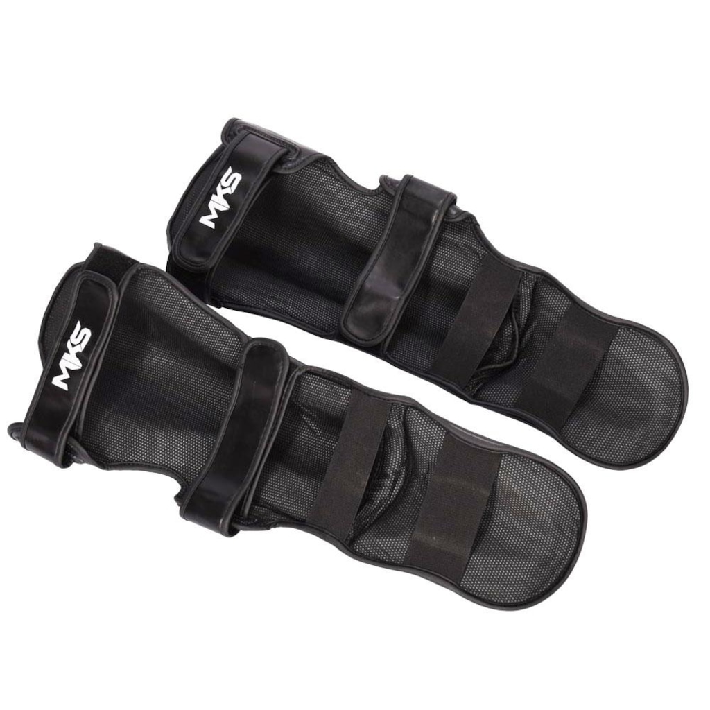 Imagem 4 do produto Caneleira MKS Armour Kickboxing Muay thai Preto