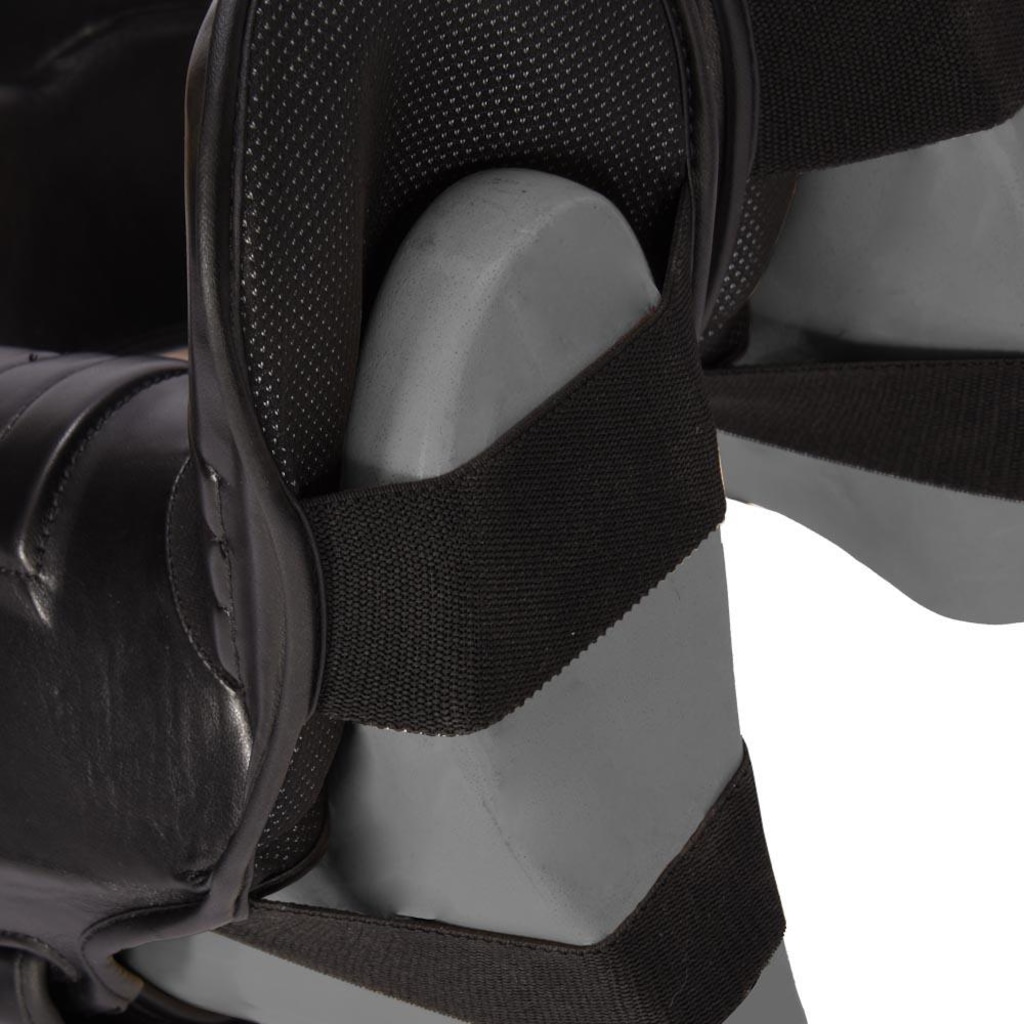 Imagem 5 do produto Caneleira MKS Armour Kickboxing Muay thai Preto