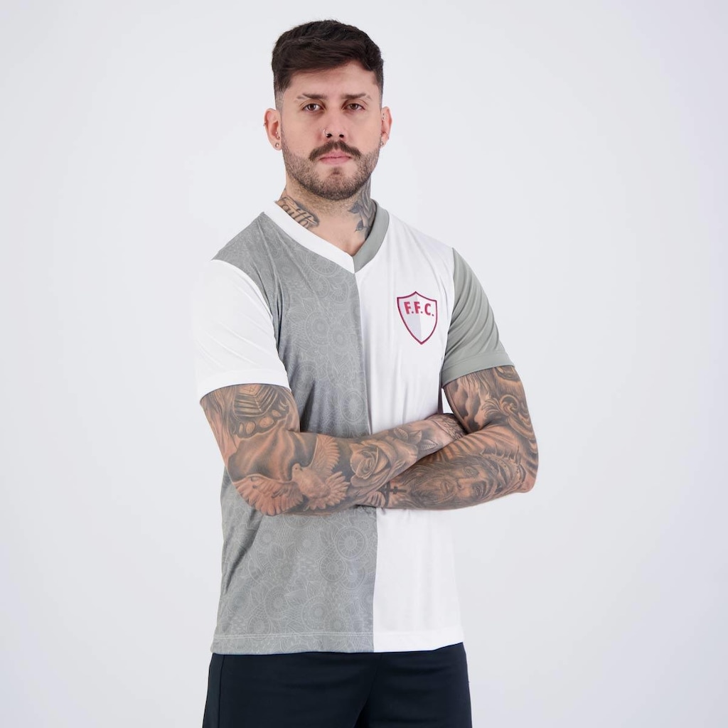 Imagem 2 do produto Camisa Fluminense Fluir Cinza