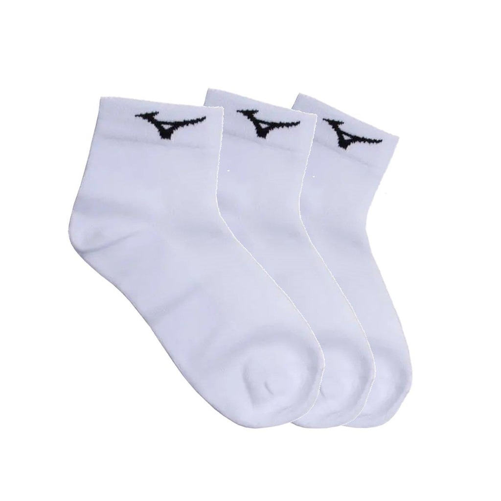 Imagem 2 do produto Kit Meias Mizuno Basic Cano Curto Training com 3 Pares - Adulto