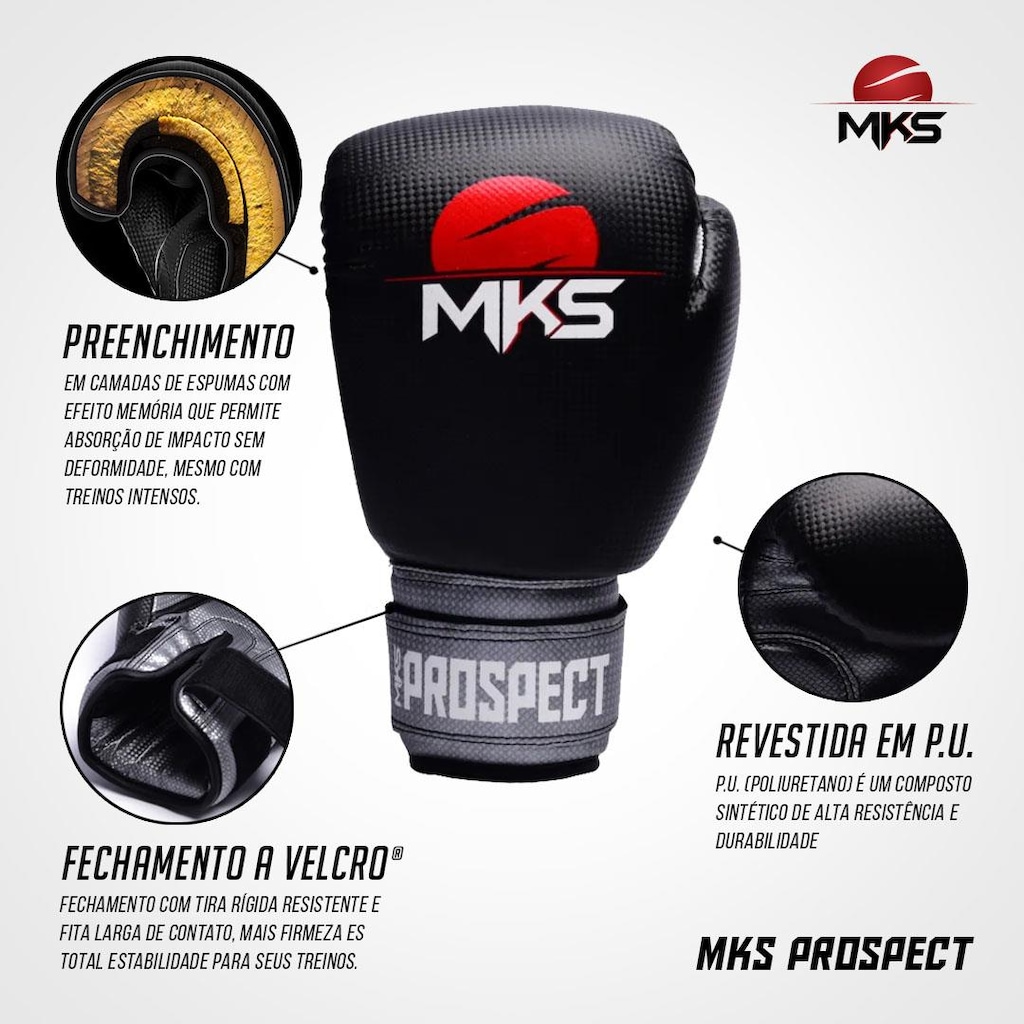 Imagem 5 do produto Luva de Boxe Mks New Prospect - Adulto