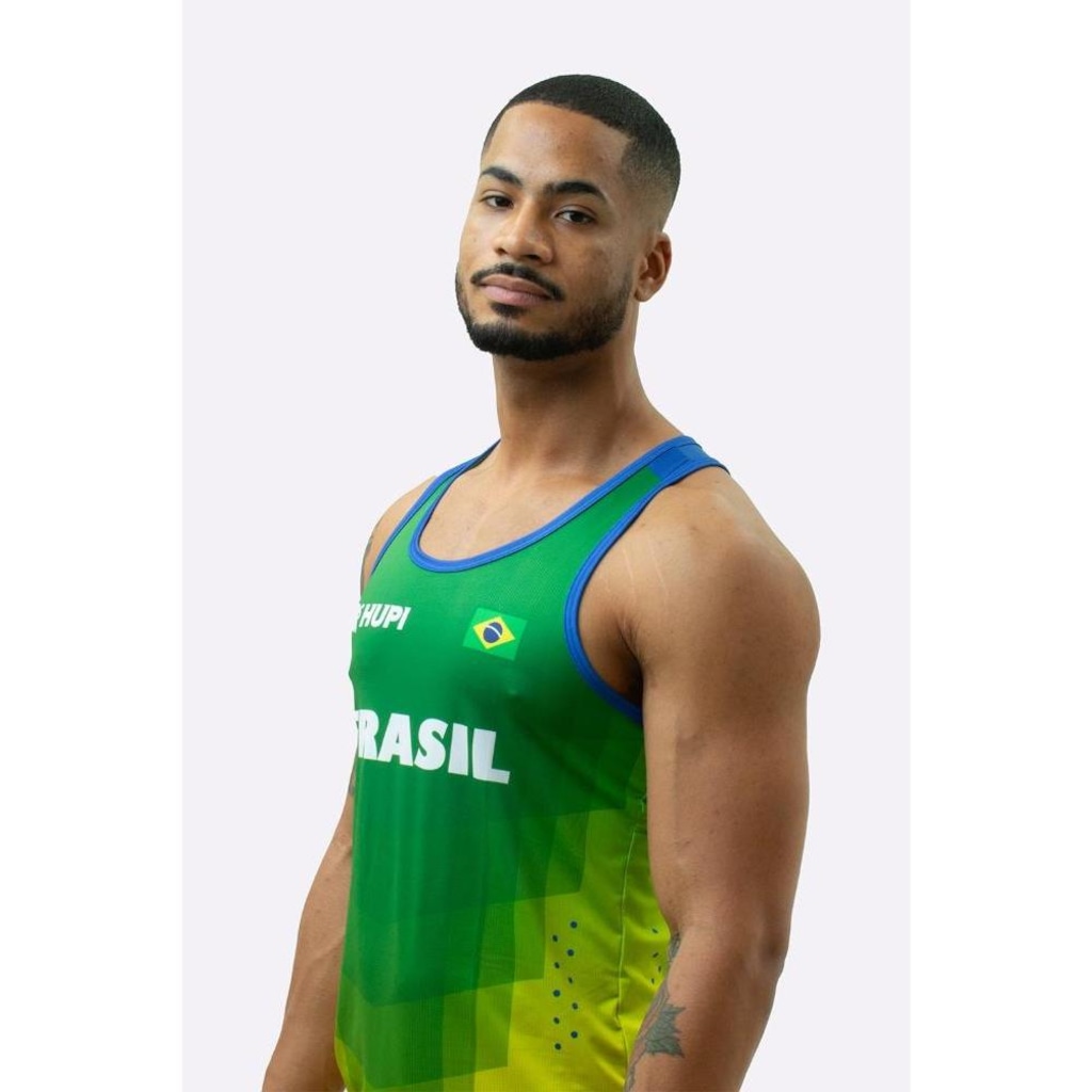 Imagem 3 do produto Camiseta Regata Hupi Brasil Soul - Masculina