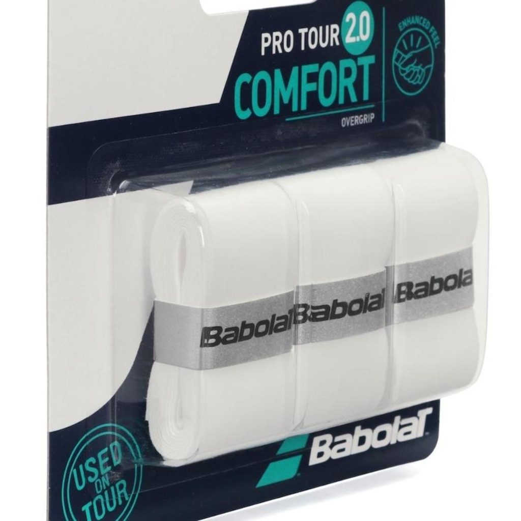 Imagem 2 do produto Overgrip Babolat Pro Tour 2.0 Confort - 3 Unidades