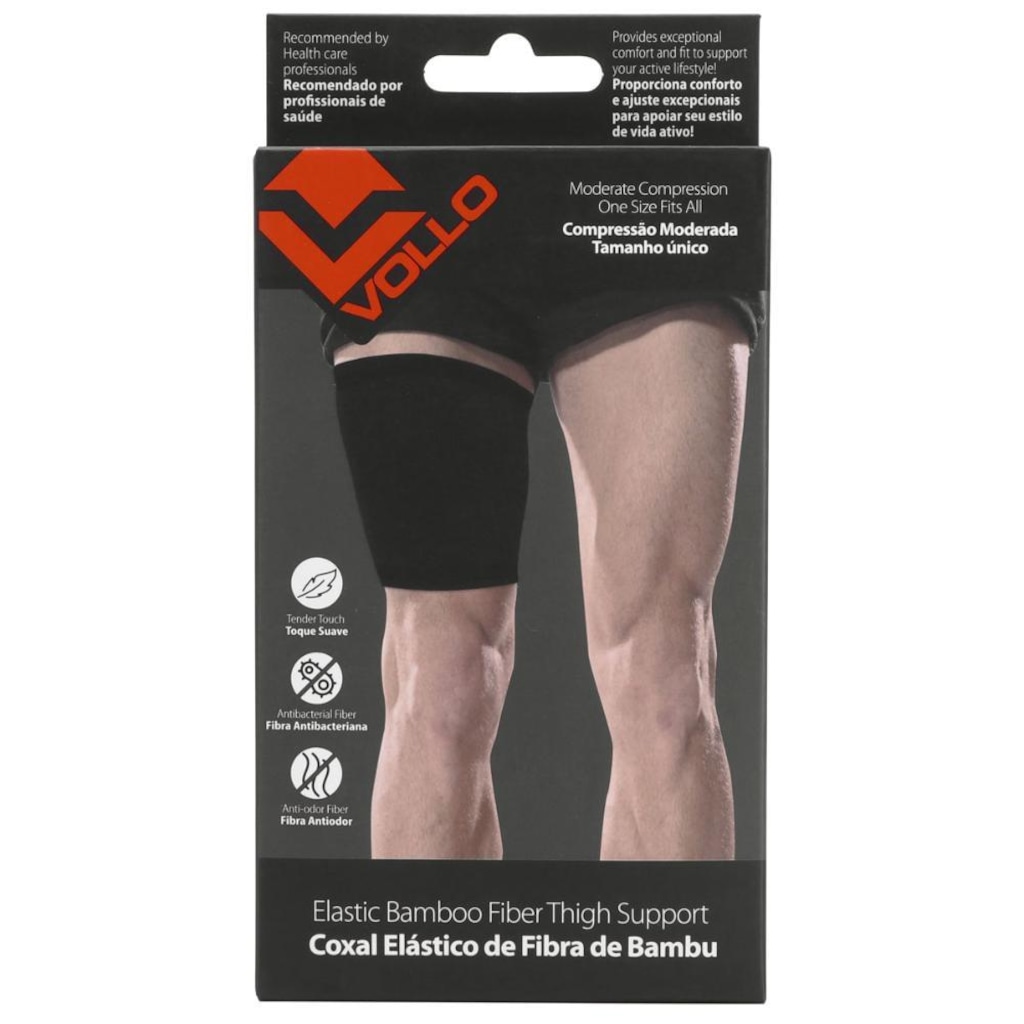 Imagem 4 do produto Coxal Vollo Elástica Fibra de Bambu