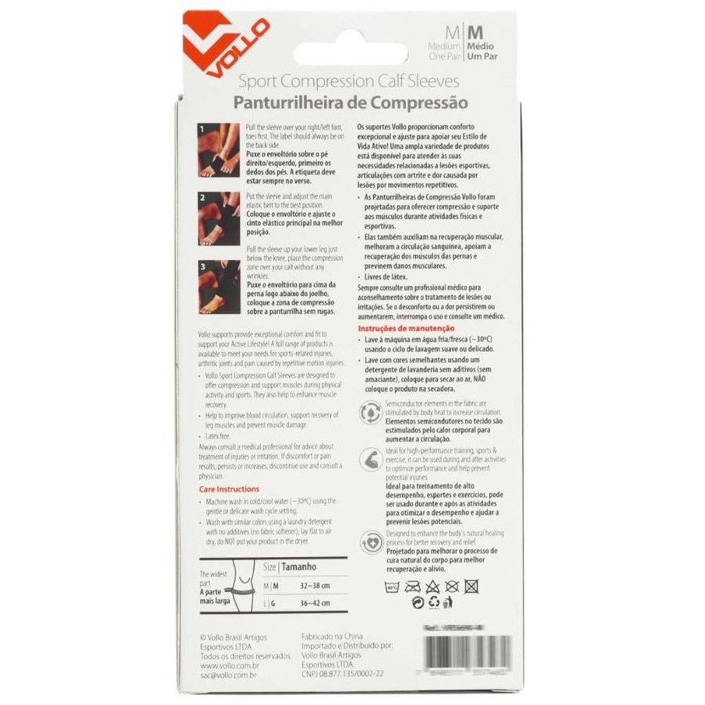 Imagem 5 do produto Panturrilheira Vollo de Compressão