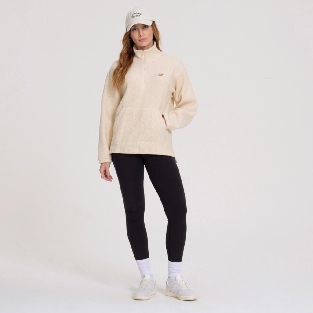 Imagem 3 do produto Blusão New Balance Sherpa Small Logo - Feminino