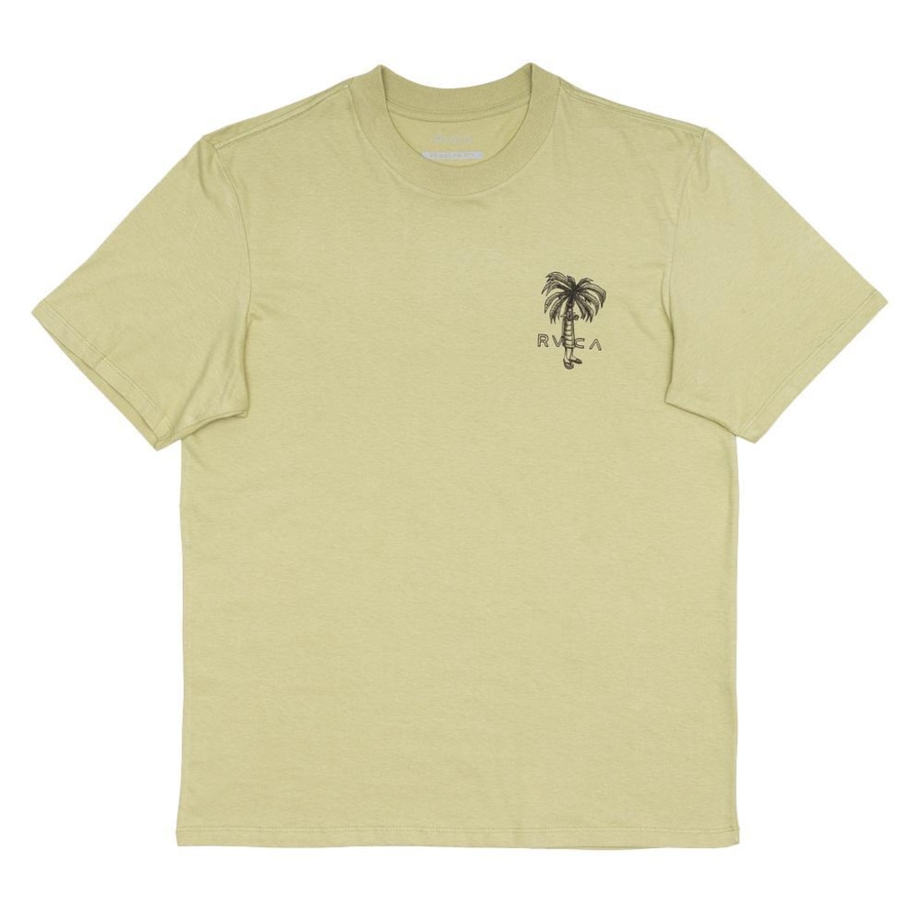 Imagem 3 do produto Camiseta Rvca Pommier Palms Sm25 Masculina Verde Claro