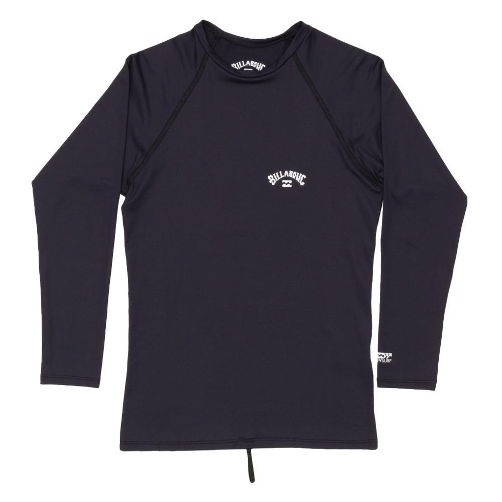Imagem 4 do produto Camiseta Billabong Surf Ml Small Arch Sm25 Masculina Preto