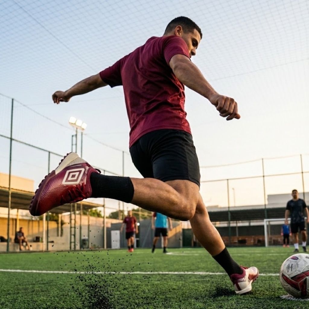 Imagem 2 do produto Kit Chuteira Society Umbro Adamant Top Speed Club + Meião - Adulto
