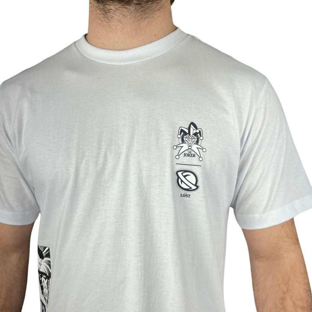 Imagem 2 do produto Camiseta Lost Joker Quadrinhos Collab Masculina