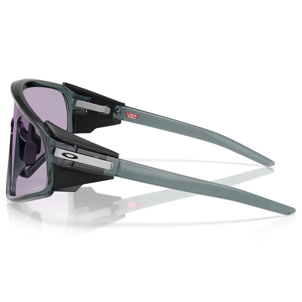 Imagem 2 do produto Óculos de Sol Oakley Latch Panel Crystal Prizm Slate - Unissex