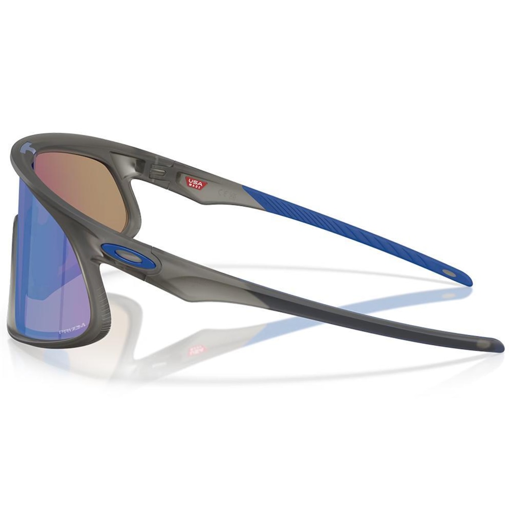 Imagem 2 do produto Óculos de Sol Oakley Rslv Matte Grey Smoke Prizm Sapphire