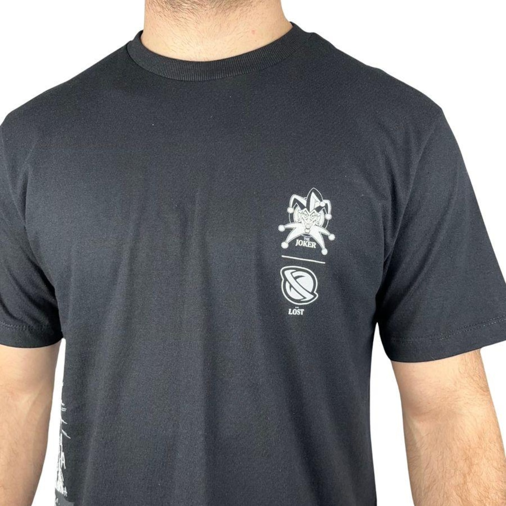 Imagem 3 do produto Camiseta Lost Joker Quadrinhos Collab Masculina