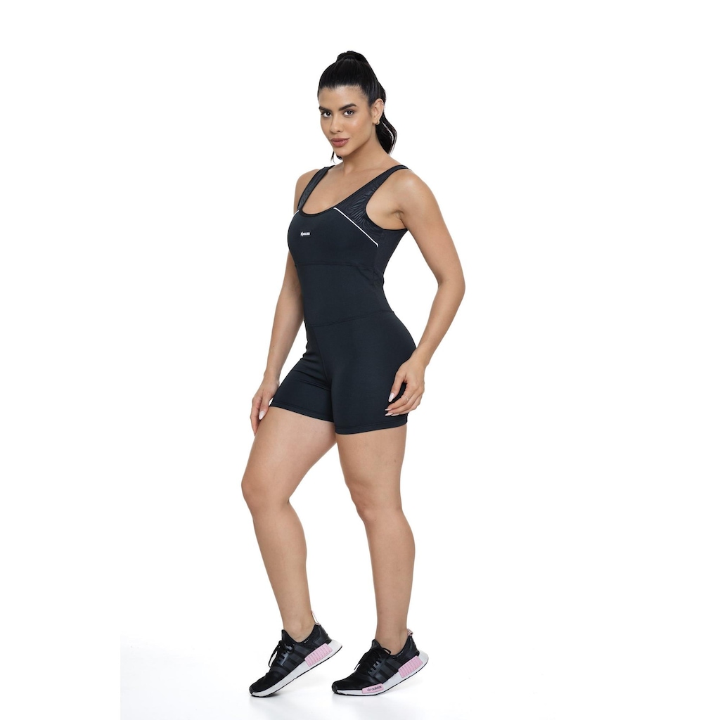 Imagem 3 do produto Macaquinho Manalinda Fitness Texturizado Action - Feminino