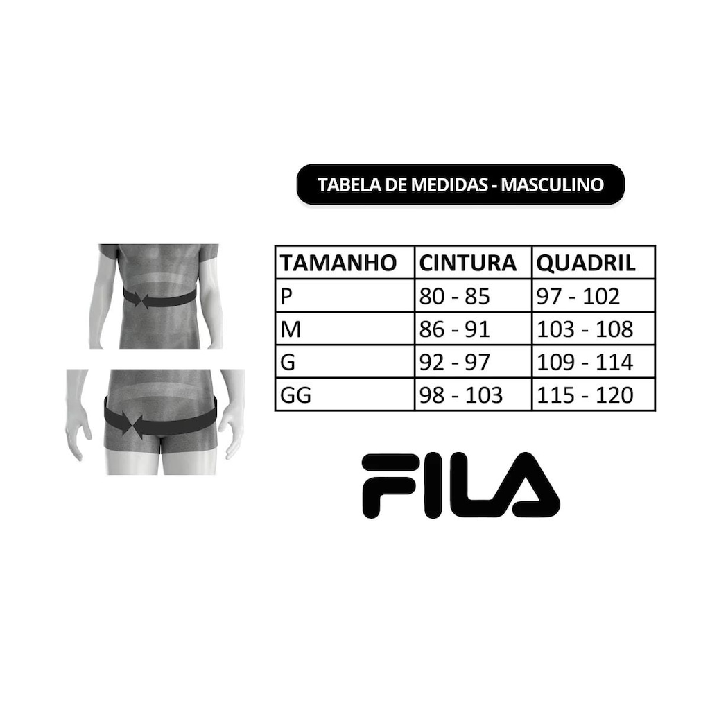 Imagem 4 do produto Bermuda Fila Player F-Box Ii - Masculina
