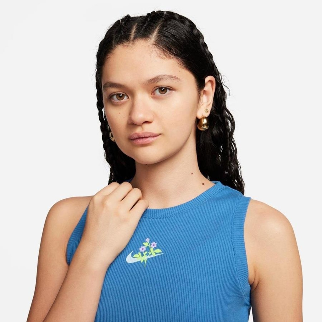Imagem 3 do produto Camiseta Regata Nike Sportswear Cropped Essentials - Feminina