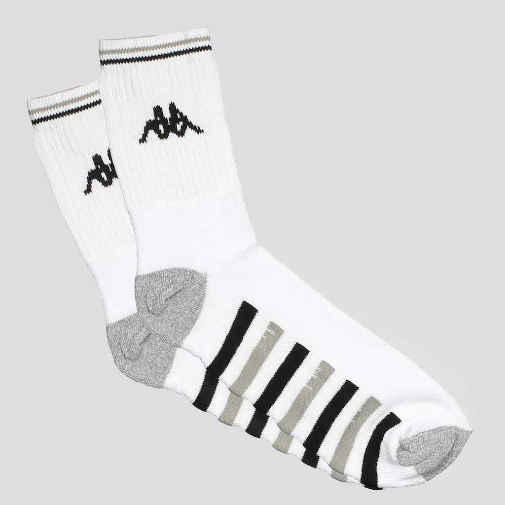 Imagem 2 do produto Meia Cano Médio Kappa Comfort Adulto - 9 Pares