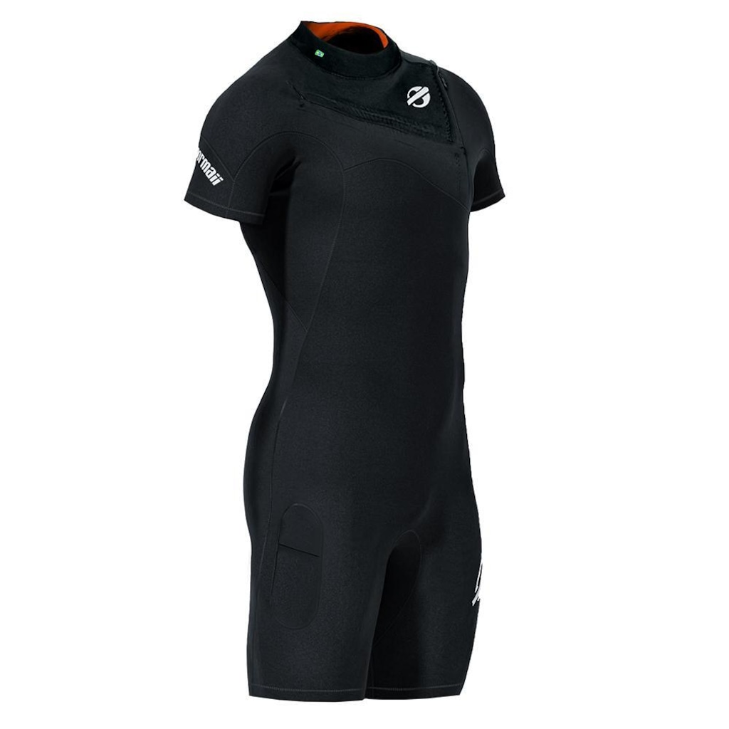 Imagem 3 do produto Short John Mormaii Mc Chestzip 1Mm Flexxxa Pro Uv-Suit 2025 - Unissex