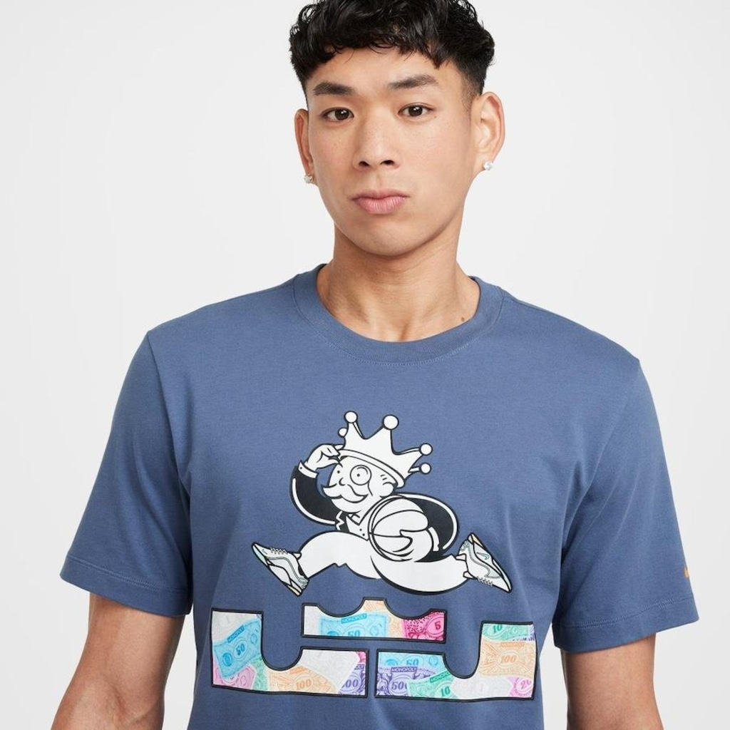 Imagem 3 do produto Camiseta Nike Monopoly Lebron James - Masculina