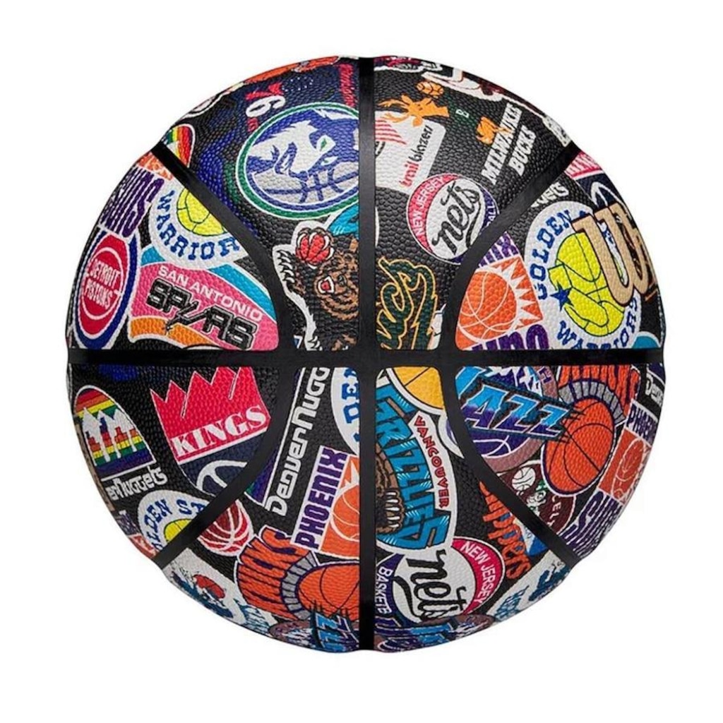 Imagem 2 do produto Bola de Basquete Wilson Nba All Team Retro #7