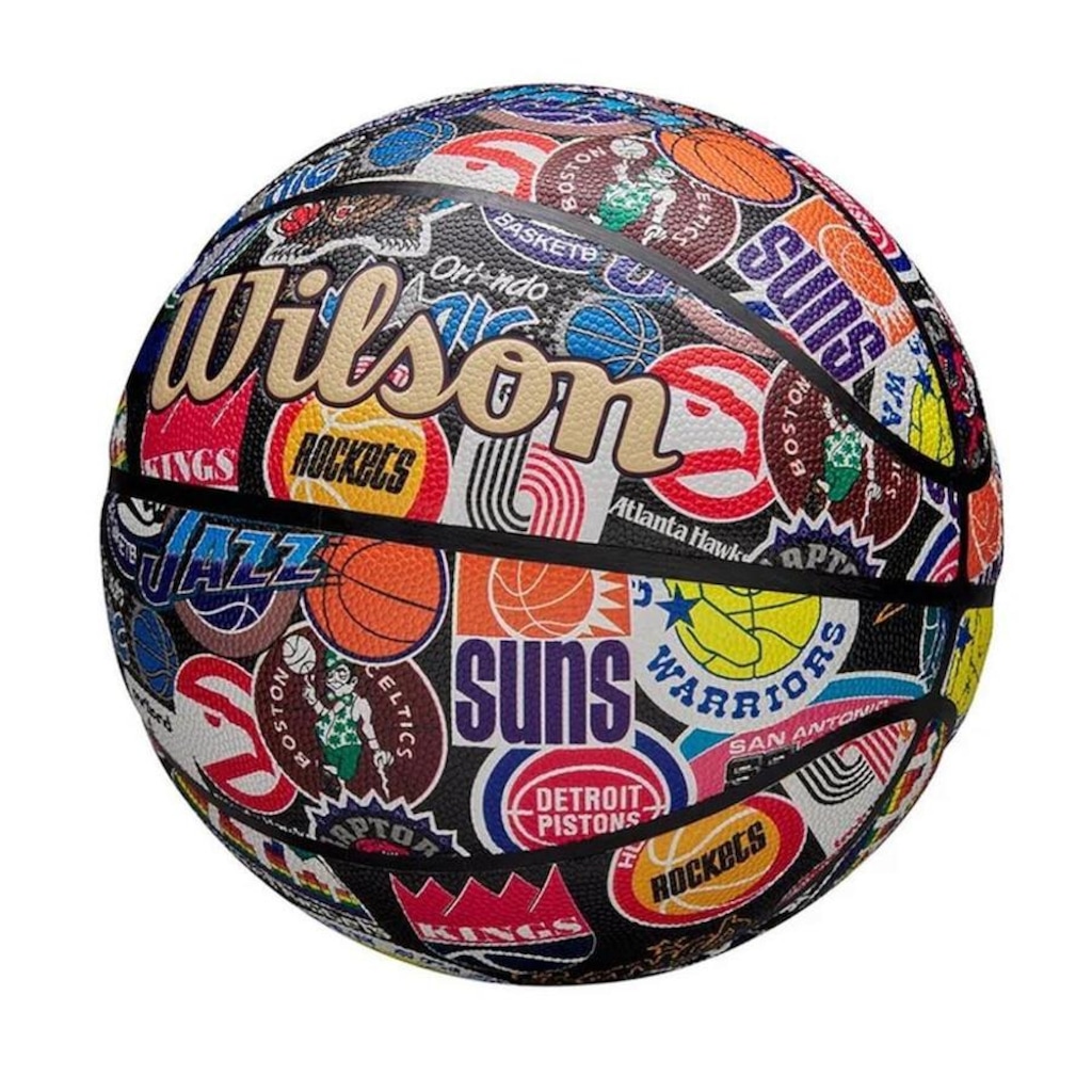 Imagem 3 do produto Bola de Basquete Wilson Nba All Team Retro #7