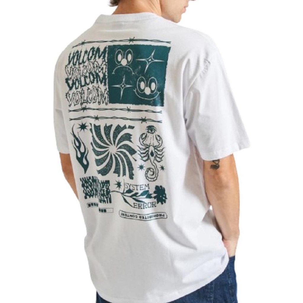 Imagem 2 do produto Camiseta Volcom Silk Mc System Error - Masculina