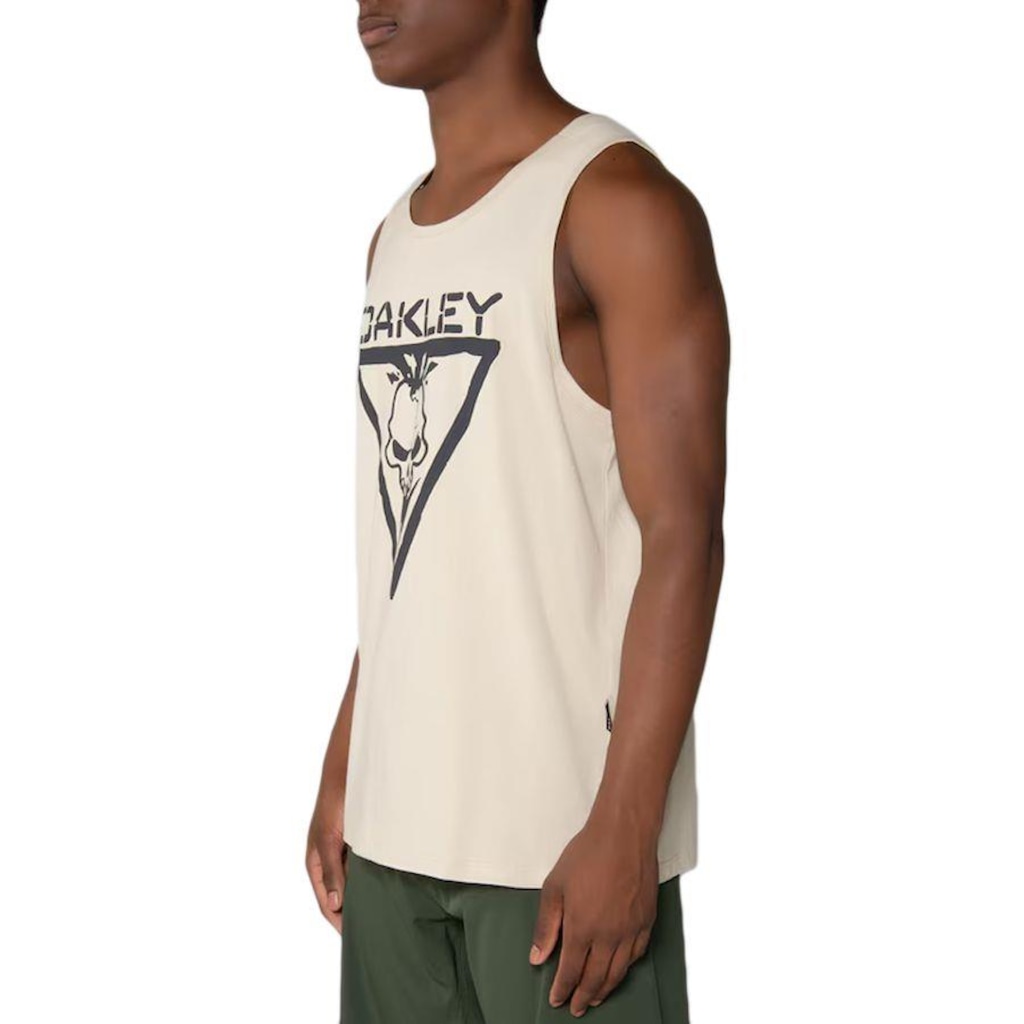 Imagem 2 do produto Camiseta Regata Masculina Oakley Skully Tank Wood Grey