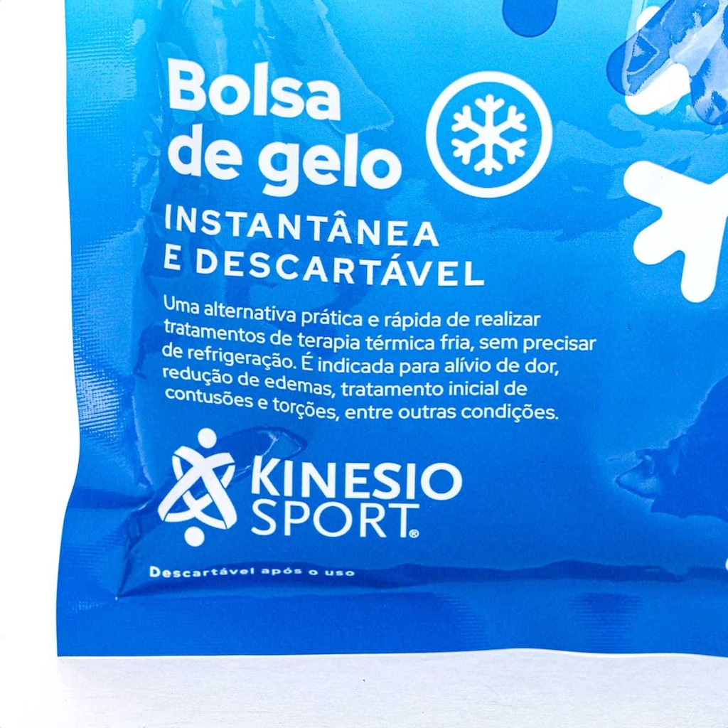 Imagem 2 do produto Bolsa de Gelo Instantânea e Descartável Kinesiosport