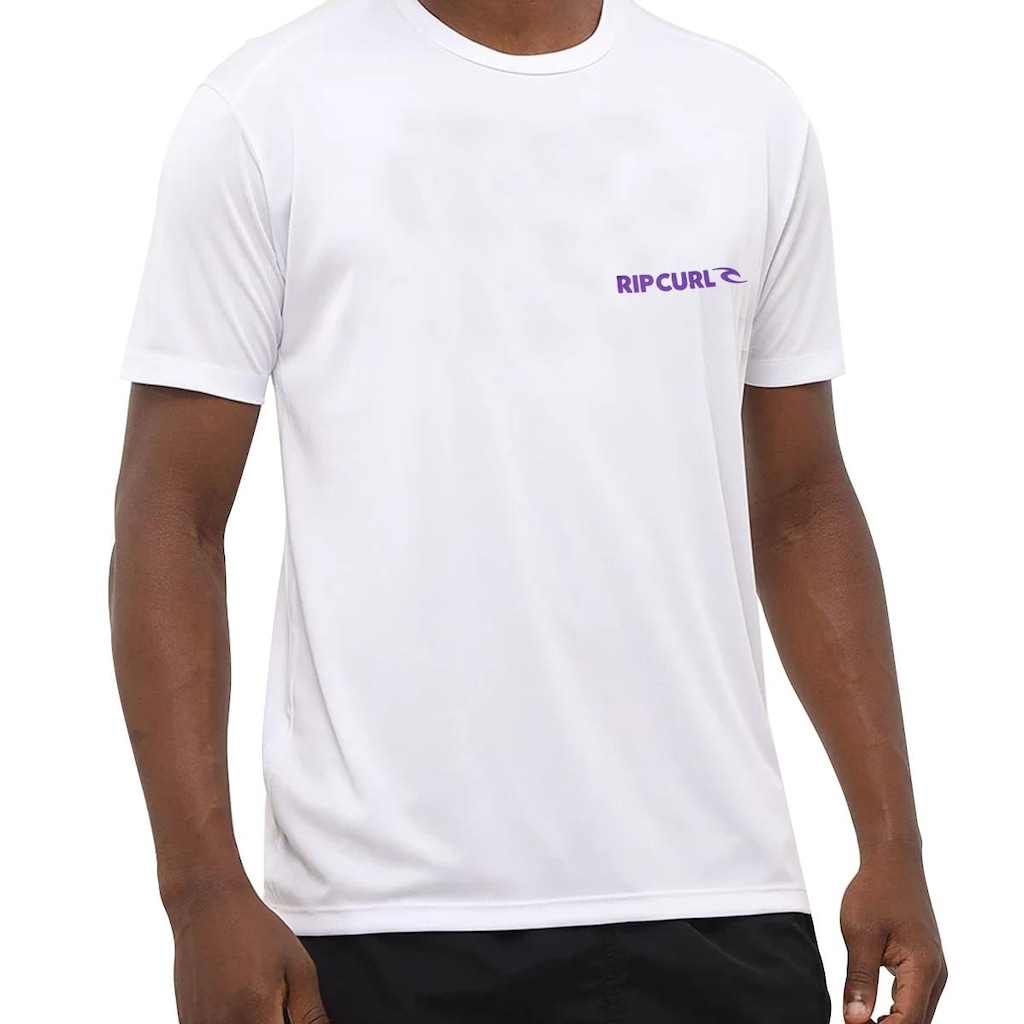 Imagem 3 do produto Camiseta Rip Curl Brand Icon White - Masculina